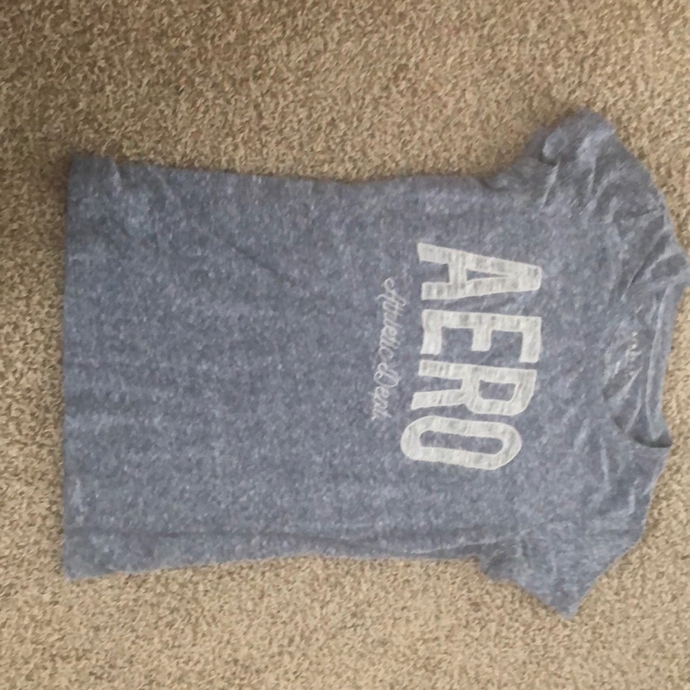 Gray Aeropostale shirt. Youth medium